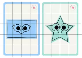Vista previa - Juegos / Gamificación - Puzzle formas geométricas - página 1