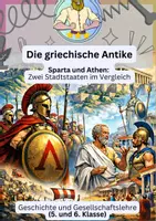 Vorschau - Arbeitsblätter - Sparta und Athen – Griechische Stadtstaaten vergleichen - Deckblatt