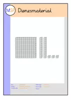 Vorschau - Präsentationen/Tafelbilder - Tafelmaterial - Dienesmaterial - Deckblatt