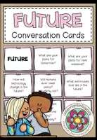 Vorschau - Stationenlernen - The Future - Conversation Cards - Deckblatt