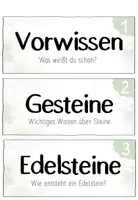 Vorschau - Stationenlernen - Lerntheke Edelsteine - Mineralien - Seite 3