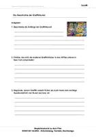Vorschau - Arbeitsblätter - Graffiti - Arbeitsblätter mit Lösungen PDF - Seite 1