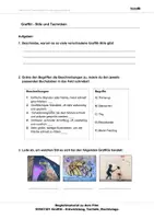 Vorschau - Arbeitsblätter - Graffiti - Arbeitsblätter mit Lösungen PDF - Seite 3