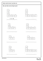 Vorschau - Arbeitsblätter - Das kleine 1x1 visualisiert durch Puzzles - Seite 3