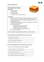 Vorschau - Arbeitsblätter - Reading, understanding and writing a recipe - Seite 2