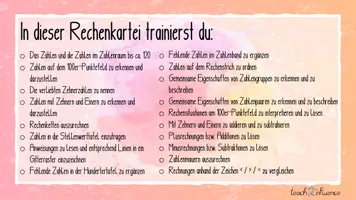 Vorschau - Unterrichtsreihen - Materialpaket Rechenkarteien für die 2. Klasse - Seite 3