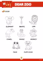 anteprima - Esercizi - DEAR ZOO - STORYTIME WHORKSHEETS COLLECTION - Pagina 3