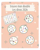 Aperçu - Feuilles d'exercices - Kit pédagogique complet – Les Dinos 2026 - Page 3