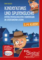 Vorschau - Audio-Dateien - Kinderkrimis und Spurensuche - Detektivgeschichten gemeinsam im Lesetandem lesen - Deckblatt