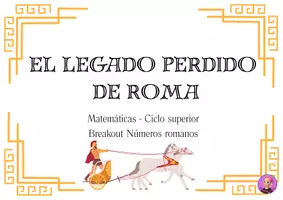 Vista previa - Juegos / Gamificación - EL LEGADO PERDIDO DE ROMA - Portada