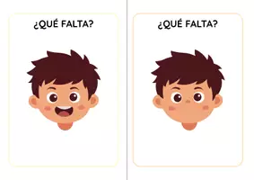Vista previa - Hojas de trabajo - Juego de Atención y Esquema Corporal (Funciones Ejecutivas) - página 1