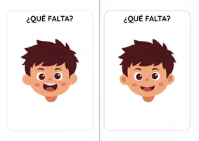 Vista previa - Hojas de trabajo - Juego de Atención y Esquema Corporal (Funciones Ejecutivas) - página 2