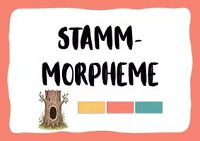 Vorschau - Präsentationen/Tafelbilder - Tafel- und Übungsmaterial zum Thema Morpheme - Seite 1