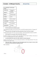 Vorschau - Arbeitsblätter - Canada - A Bilingual Country - Seite 2