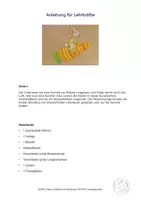 Vorschau - Mal- und Bastelvorlagen - Kunst Ostern, Hase auf der Karottenrakete, Grundschule - Seite 3