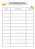 Vorschau - Arbeitsblätter - Autoren- und Moderationsliste für die Autorenrunde - Seite 3