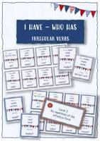 Vorschau - Spiele - irregular verbs - I have... - Who has... - Deckblatt
