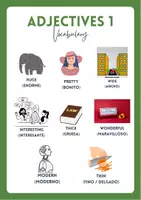 Vista previa - Unidades / Secuencias / Situaciones de Aprendizaje - Vocabulario 2º ESO: adjectives - página 1