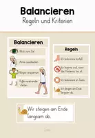 Vorschau - Poster - Balancieren (Regeln und Kriterien) - Deckblatt