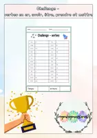 Vorschau - Arbeitsblätter - Verben Challenge - verbes en -er, avoir, être, mettre et prendre - Deckblatt