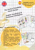 Vista previa - Unidades / Secuencias / Situaciones de Aprendizaje - English Vocabulary & Emotional Intelligence: The Perfect Friendship Potion Recipe - Portada