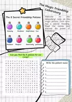 Vista previa - Unidades / Secuencias / Situaciones de Aprendizaje - English Vocabulary & Emotional Intelligence: The Perfect Friendship Potion Recipe - página 3