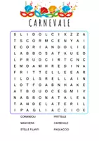 anteprima - Esercizi - Attività di Carnevale - Pagina di copertina