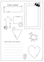 Vorschau - Arbeitsblätter - Steckbrief: Blume/flower - Seite 2