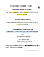 anteprima - Esercizi - GUIDA ALL'ANALISI DEL PERIODO - Pagina 1