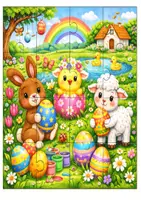 Vorschau - Spiele - Laufspiel: Puzzle-Staffel Ostern (8 Motive) - Seite 3