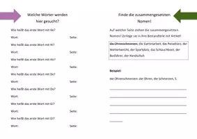 Vorschau - Arbeitsblätter - Nachschlagen im Wörterbuch - Seite 3