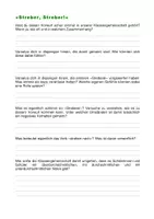 Vorschau - Anderer Materialtyp - Schulalltag: "Streber" in der Klasse - Deckblatt