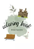 Aperçu - Cliparts/Visuels - Livre de coloriage Jardins de rêve Coloriages pour se détendre - Page de couverture