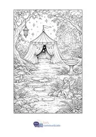 Aperçu - Cliparts/Visuels - Livre de coloriage Jardins de rêve Coloriages pour se détendre - Page 2