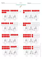 Vorschau - Arbeitsblätter - Zahlen vergleichen - Zahlen 0 - 20 - AB III - Gebärdensprache - Seite 2