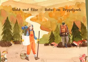 Vorschau - Poster - Themeneckenposter Wald und Pilze - Deckblatt