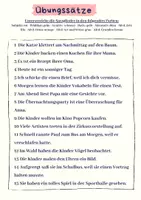 Vorschau - Arbeitsblätter - Großes Paket Satzglieder inkl. Übersicht, Übungen #edukiknaller2021 - Seite 1