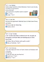 Vorschau - Arbeitsblätter - Lesespurgeschichte - Das verschwundene Faschingskostüm - Seite 3