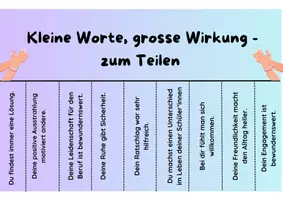 Vorschau - selbst erstellte Cliparts/Grafiken - Kollegium Komplimente to go - Seite 1
