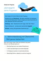 Vorschau - Stundenentwürfe - Winter Schreibanlass Bild Aufsatz als Flugreise Grundschule - Seite 1