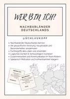 Vorschau - Spiele - Wer bin ich? - Deutschlands Nachbarländer - Deckblatt