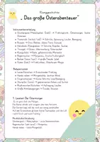 Vorschau - Arbeitsblätter - Klanggeschichte zum Mitmachen - Ostern - Orff-Instrumente - Seite 2