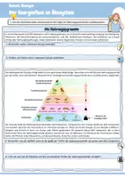 Vorschau - Arbeitsblätter - Der Energiefluss im Ökosystem (Nahrungspyramide / Biomasse / Energieverlust / 10-Prozent-Regel / Ökologie / Biologie) - Seite 1