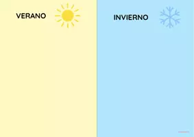 Vista previa - Hojas de trabajo - Armarios de Verano e Invierno (Categorización y Vocabulario) - página 1