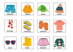 Vista previa - Hojas de trabajo - Armarios de Verano e Invierno (Categorización y Vocabulario) - Portada