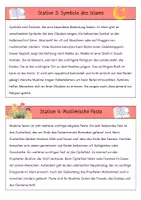 Vorschau - Arbeitsblätter - Stationenarbeit zum Islam (Weltreligionen) - Seite 3