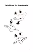 Vorschau - Mal- und Bastelvorlagen - Kunst, Male einen Emu, Vorlage und Schablone - Seite 1