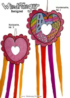 Vorschau - Arbeitsblätter - Muttertag/Valentinstag basteln: Windfänger mit Anleitung - Seite 1