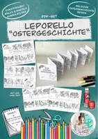 Vorschau - Arbeitsblätter - Leporello "Ostergeschichte" / Ostern - Deckblatt