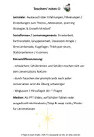 Vorschau - Arbeitsblätter - Speaking prompts: Motivation, learning strategies & growth mindset - Seite 1